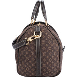 Louis Vuitton Mini Lin Denim Monogram Speedy 30 Bandouliere