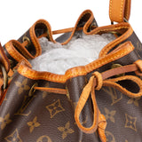 Louis Vuitton Canvas Monogram Sac Noe Petit Shoulder Bag