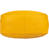 Prada Yellow Leather City Shoulder Bag
