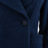 Chanel Bleu Tweed Jacket (D36 / FR38)