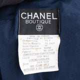 Chanel Bleu Tweed Jacket (D36 / FR38)