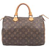 Louis Vuitton Canvas Monogram Speedy 30 Handbag
