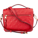 Louis Vuitton Rouge Empreinte Leather Metis Handbag