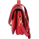 Louis Vuitton Rouge Empreinte Leather Metis Handbag