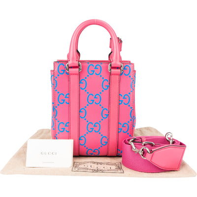 Gucci GG Tennis Monogram Mini Handbag - vintageandkickz