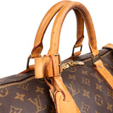 Louis Vuitton Canvas Monogram Keepall 50 Bandouliere
