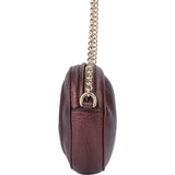 Gucci Metallic Purple Mini Soho GG Crossbody Bag