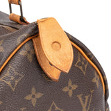 Louis Vuitton Canvas Monogram Speedy 30 Handbag