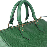 Louis Vuitton Green Epi Leather Speedy 30 Handbag