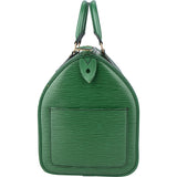 Louis Vuitton Green Epi Leather Speedy 30 Handbag