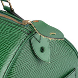 Louis Vuitton Green Epi Leather Speedy 30 Handbag