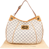 Louis Vuitton Damier Azur Monogram Galliera PM Handbag