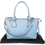 Gucci Blue Leather Charmy Handbag