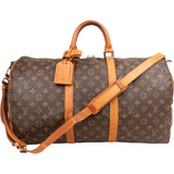 Louis Vuitton Canvas Monogram Keepall 50 Bandouliere