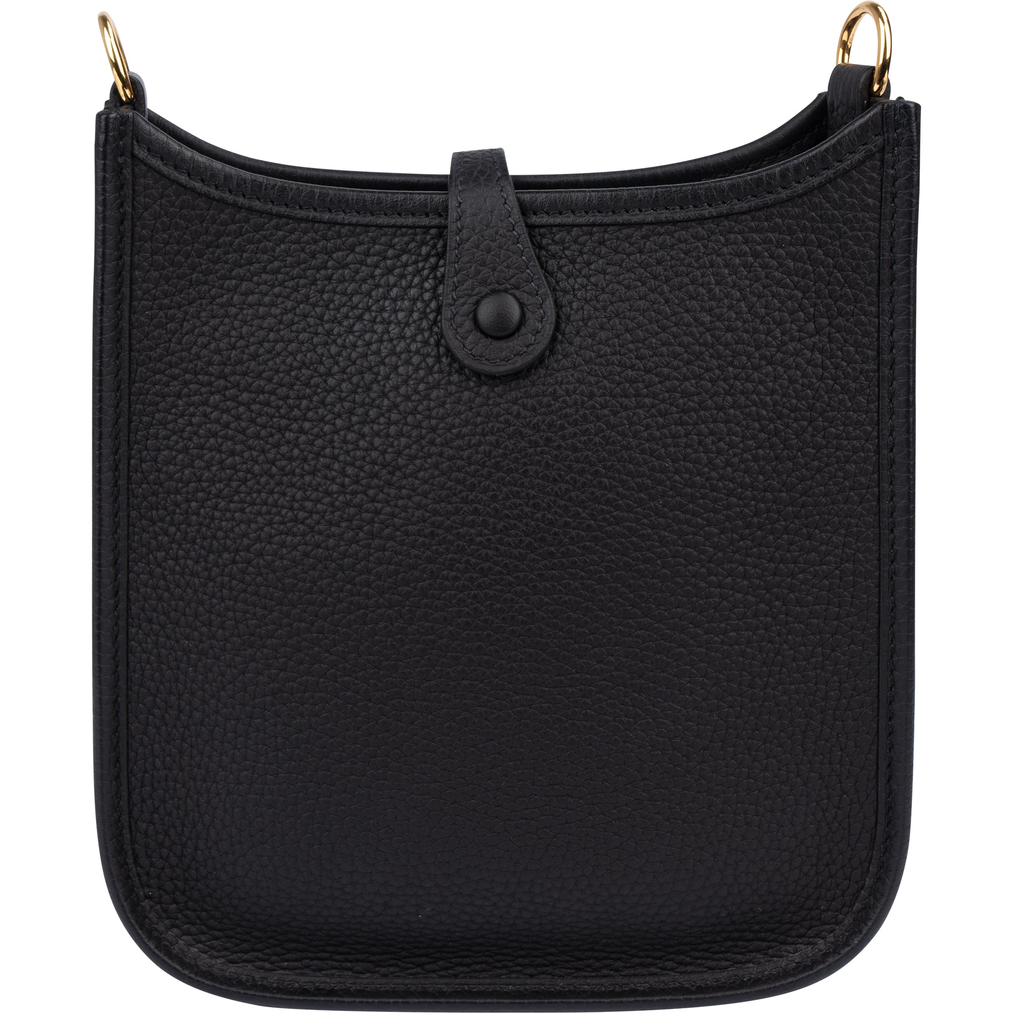 Hermès Clemence Leather Evelyne 16 Crossbody Bag - vintageandkickz