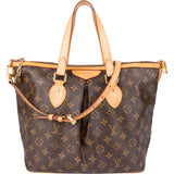 Louis Vuitton Canvas Monogram Palermo PM Handbag