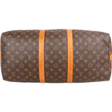 Louis Vuitton Canvas Monogram Keepall 50 Bandouliere