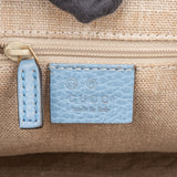 Gucci Blue Leather Charmy Handbag