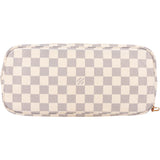 Louis Vuitton Damier Azur Monogram Neverfull PM Handbag