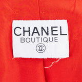 Chanel Rouge Tweed Boucle Runway Jacket (D36 / FR38)