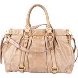 Miu Miu Classic Leather City Handbag