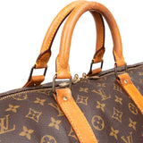 Louis Vuitton Canvas Monogram Keepall 55 Bandouliere