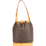 Louis Vuitton Canvas Monogram Sac Noe Grande Shoulder Bag