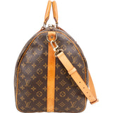 Louis Vuitton Canvas Monogram Keepall 55 Bandouliere