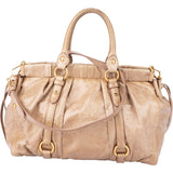 Miu Miu Classic Leather City Handbag