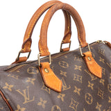 Louis Vuitton Canvas Monogram Speedy 30 Handbag