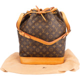 Louis Vuitton Canvas Monogram Sac Noe Grande Shoulder Bag