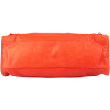 Balenciaga Fire Leather City Handbag