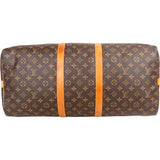 Louis Vuitton Canvas Monogram Keepall 55 Bandouliere