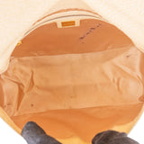 Fendi Leather Crystal FF Buckle Baguette Mamma Handbag