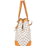 Louis Vuitton Damier Azur Monogram Hampstead MM Handbag