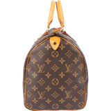 Louis Vuitton Canvas Monogram Speedy 35 Handbag