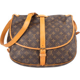 Louis Vuitton Canvas Monogram Saumur 35 Crossbody Bag
