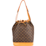 Louis Vuitton Canvas Monogram Sac Noe Grande Shoulder Bag