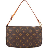 Louis Vuitton Canvas Monogram Pochette Accessoire Handbag