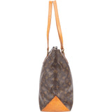 Louis Vuitton Canvas Monogram Cabas Mezzo Shoulder Bag