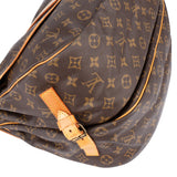 Louis Vuitton Canvas Monogram Saumur 35 Crossbody Bag