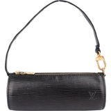 Louis Vuitton Noir Epi Leather Mini Soufflot Handbag