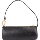 Louis Vuitton Noir Epi Leather Mini Soufflot Handbag