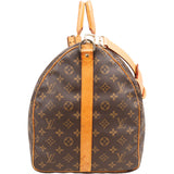 Louis Vuitton Canvas Monogram Keepall 55 Bandouliere