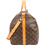 Louis Vuitton Canvas Monogram Keepall 55 Bandouliere