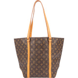 Louis Vuitton Canvas Monogram Sac Shopping Shoulder Bag