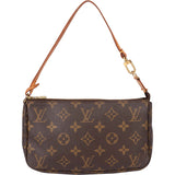 Louis Vuitton Canvas Monogram Pochette Accessoire Handbag
