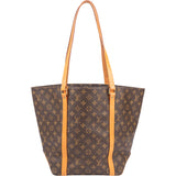 Louis Vuitton Canvas Monogram Sac Shopping Shoulder Bag