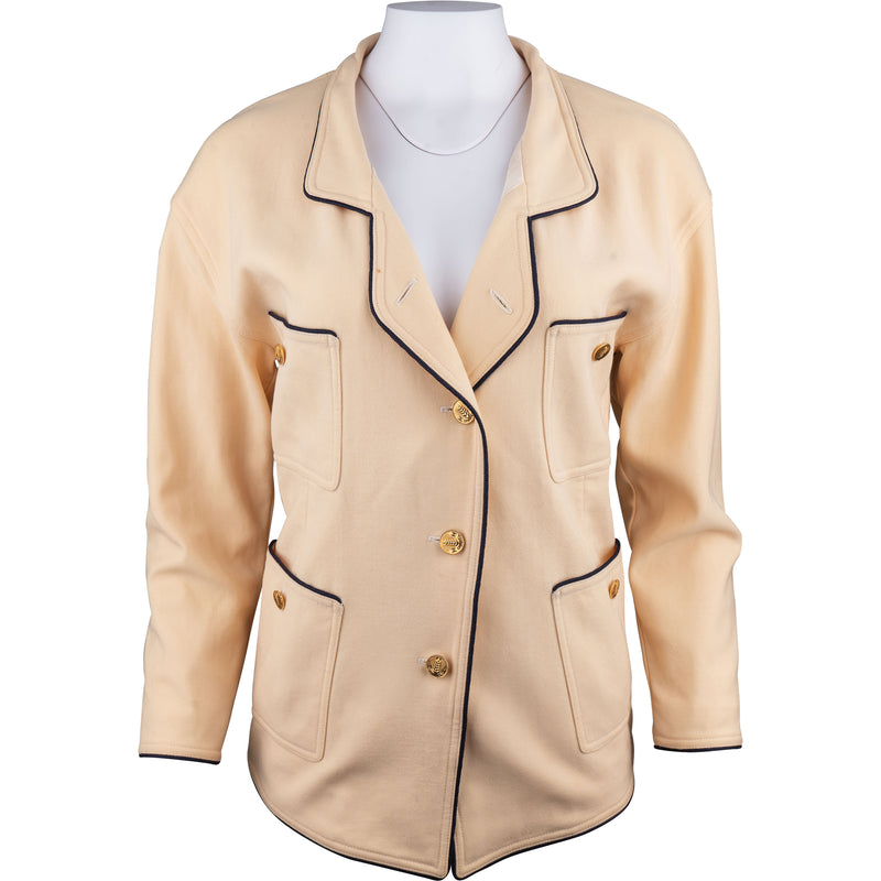 Chanel Classic Lining Jacket (D36 / FR38) - vintageandkickz