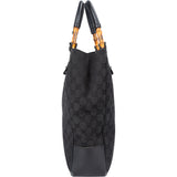 Gucci GG Monogram Bamboo Handbag